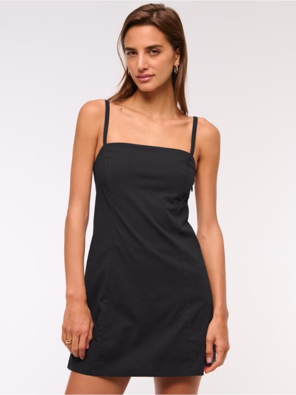 Abercrombie Seamed Stretch Skort Mini Dress Small Petite